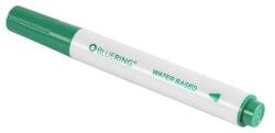 Bluering Flipchart marker rostirón vizes kerek végű 3mm, Bluering® zöld