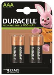 Duracell Tölthető elem, AAA mikro, 4x900 mAh, DURACELL (10PP050052) - nyomtassingyen