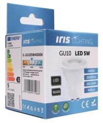 Iris Lighting GU105W4000K 5W 400lm 4000K GU10 LED fényforrás (IL-GU105W4000K)