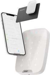 Ajax Keypad Plus WH fehér proxy olvasós vezetéknélküli kezelő (26078) - nyomtassingyen
