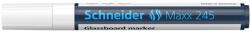 Schneider Üvegtábla marker, 1-3 mm, SCHNEIDER "Maxx 245", fehér (124549) - nyomtassingyen