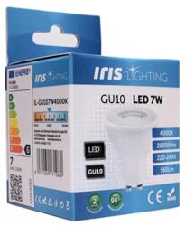 Iris Lighting GU107W4000K 7W 560lm 4000K GU10 LED fényforrás (IL-GU107W4000K) - nyomtassingyen