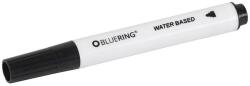 BLUERING Flipchart marker rostirón vizes kerek végű 3mm, Bluering® fekete (JJ20572B) - nyomtassingyen