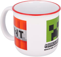 Stor Minecraft TNT mikrózható kerámia bögre díszdobozban NETE448 (NETE448)
