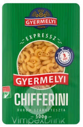 Gyermelyi Expressz Chifferini durum 500g - delfinbuvar