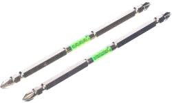 SK11 kétvégű torziós csavarhúzó bitkészlet - 2 db - PH2 - 150 mm