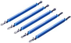 DEVICE kétvégű torziós csavarhúzó bitkészlet - 5 db - PH2 - 110 mm