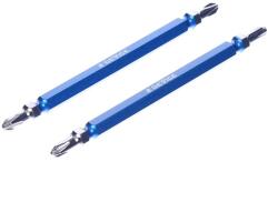 DEVICE kétvégű torziós csavarhúzó bitkészlet - 2 db - PH2 - 110 mm