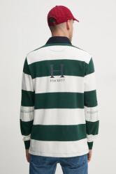 Hackett pamut hosszúujjú zöld, mintás, HM570830 - zöld L
