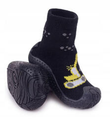  YO! club zoknicipő 22-es - fekete/markoló