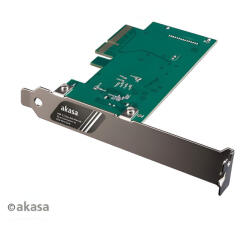 Akasa USB3.2 Gen 2x2 belső 20pin PCIe kártya - AK-PCCU3-08 (AK-PCCU3-08)