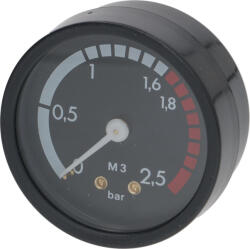 CIMBALI KAZÁN NYOMÁSMÉRŐ ø 57 mm 0×2, 5 bar