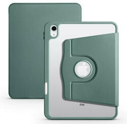 Oldalra nyíló okos tok iPad Air 11 2024, zöld