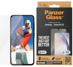 Panzer Ultra-Wide Fit Samsung Galaxy A55 5G A556 képernyővédelem Easy Aligner Included 7358