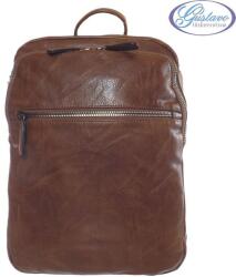  Paolo Bags hátitáska laptop tartóval - barna