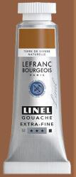 Lefranc Bourgeois L&B Linel extra fine gouache festék, 14 ml - 482, raw sienna