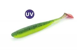 Molix RA Shad 4.5" / #472 - UV Orange Tail gumihal