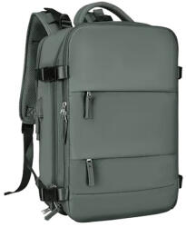 OBRALIX Rucsac Calatorie, pentru Laptop, Business, City Break, Impermeabil, port USB, 42x30x20 cm, Kaki (P023-004-4)