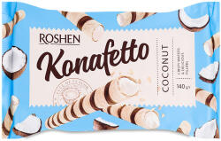 ROSHEN Konafetto batoane de napolitane cu cremă de nucă de cocos - 140 g