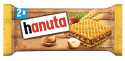  Hanuta napolitane cu umplutură de alune și cacao T2 - 44 g