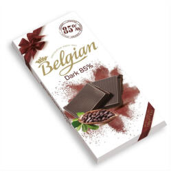 The Belgian Ciocolată neagră belgiană 85% cacao - 100g