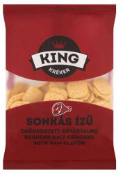 DETKI King biscuiți crackers cu șuncă 100g