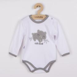 NEW BABY Baba pamut hosszú ujjú body New Baby Cute Bear - lubeka