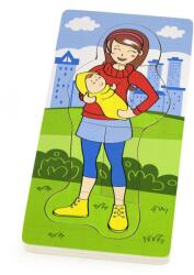 Viga Toys Fa puzzle Viga Hogyan növekszik a kisbaba