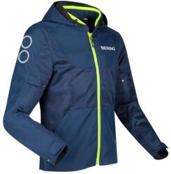 BERING Profil Motoros Textildzseki, Tengerészkék-fluo