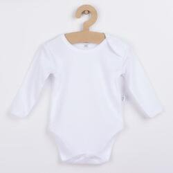 NEW BABY Hosszú ujjú baba body New Baby fehér - lubeka