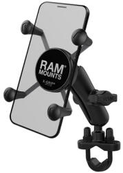 RAM Mounts Komplett Telefon Tartó Szett Kormányra V. Csőre