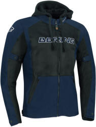 BERING Spirit Motoros Textildzseki, Fekete-kék