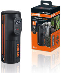OSRAM Tyreinflate 2000 Kompresszor, Fekete
