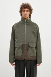 Norse Projects gyapjú keverék dzseki Hakon Solotex Corduroy zöld, átmeneti, N50.0257. 8098 - zöld L