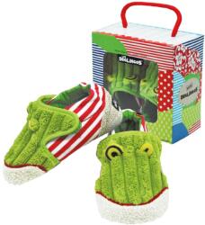 Deglingos Bébi cipőcske - CROAKOS, a béka, 6-12 hónapos korig (DG-KFROG)