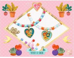 DJECO Ékszerkészítő készlet - Páros szívek - Heart Threading (0010)