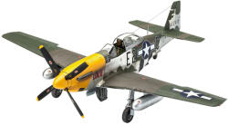 Revell Сглобяем модел, Revell, Изтребител P-51D-5NA Mustang, 158 части (R03944)
