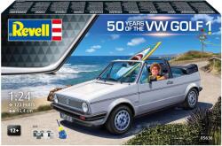 Revell Сглобяем модел, Revell, Подаръчен комплект 50 години VW Golf 1 (R05636)
