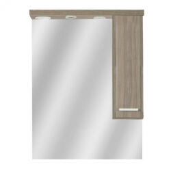 Nerva 75 cm-es tükrös felsőszekrény, Rauna szil - MS75FKZRSZRSZ (MS75FKZRSZRSZ)