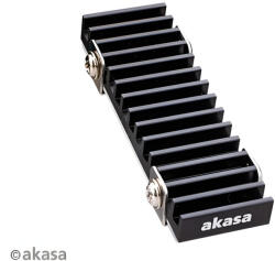 Akasa Gecko Pro - M. 2 SSD hűtő - A-M2HS02-BK (A-M2HS02-BK) - wpower