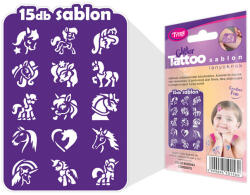 TYTOO Lovak és unikornisok sablon szett 15 db (CTMS-0073)