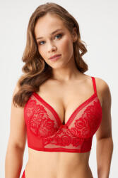 Gossard Encore II melltartó, bélelt piros, 80F