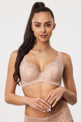 MAT Triangle bra Angelia, bélelt melltartó bézs, 95B