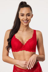 MAT Triangle bra Angelia, bélelt melltartó piros, 90C