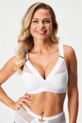 KINGA Lara bralette melltartó fehér, 80E