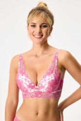 Orhideja Lingerie Mila Push-Up melltartó, csipkéből rózsaszín, 70D