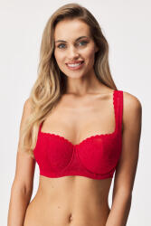 Astratex Tulip Bardot bélelt melltartó piros, 90E