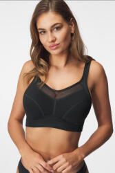 Astratex Active bélés nélküli sportmelltartó fekete, 75D