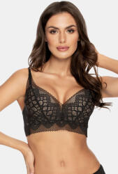 Orhideja Lingerie Leny Push-Up melltartó fekete-bézs, 70D