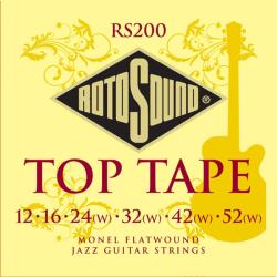 Rotosound RS200 Top Tape Köszörült Elektromos Gitárhúr